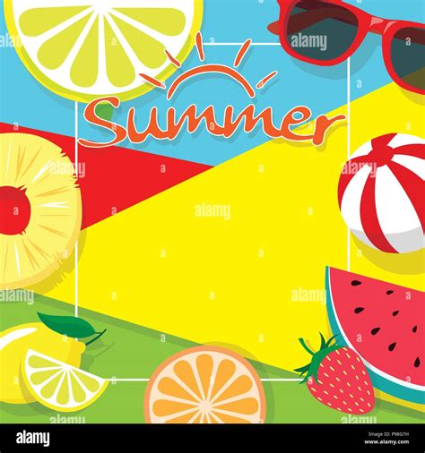 summer vector art|summer theme background template.